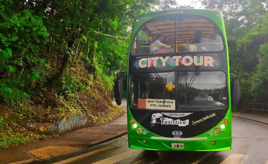 Bus turístico Iguazú - Lugares turísticos